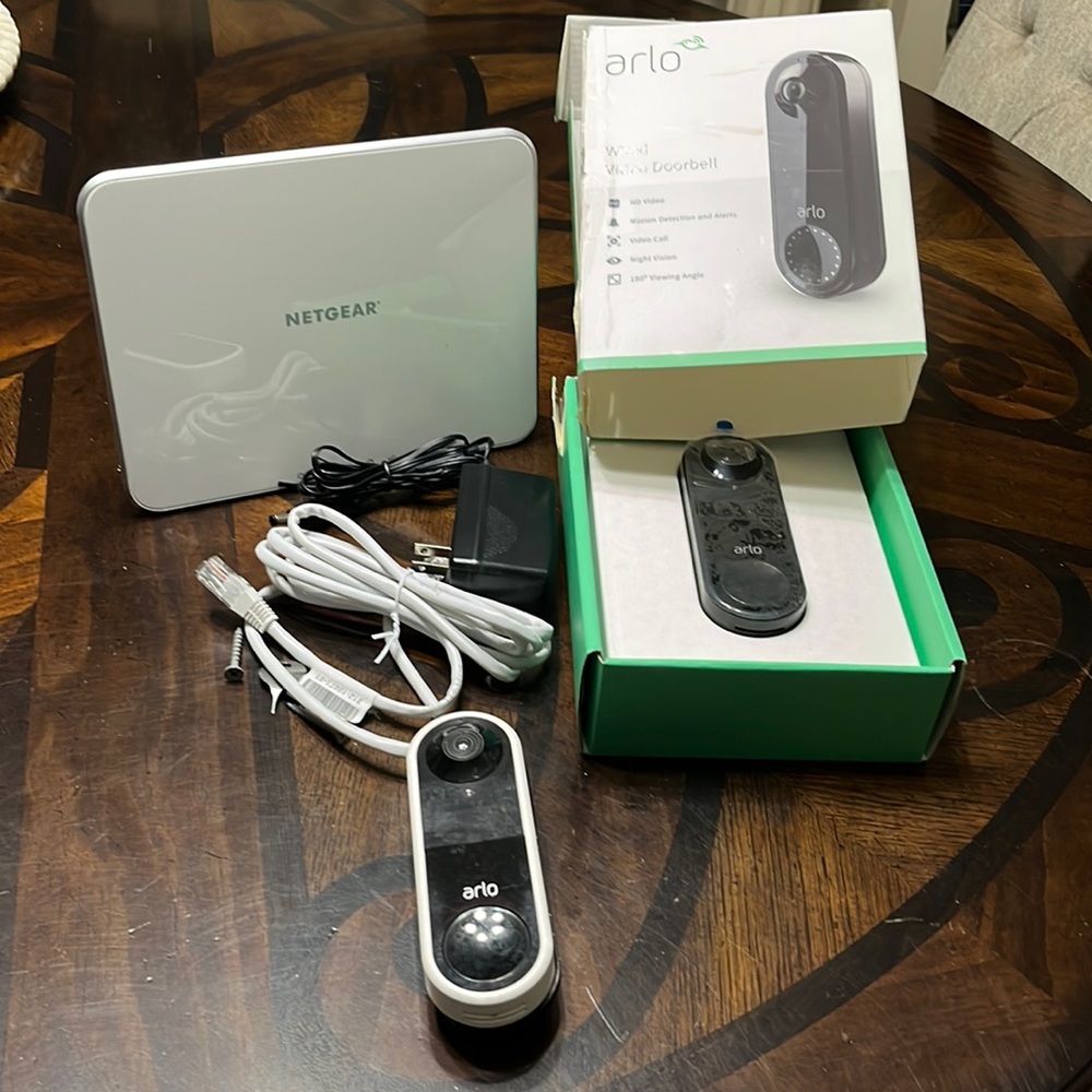 2 - Arlo wired Video Doorbell